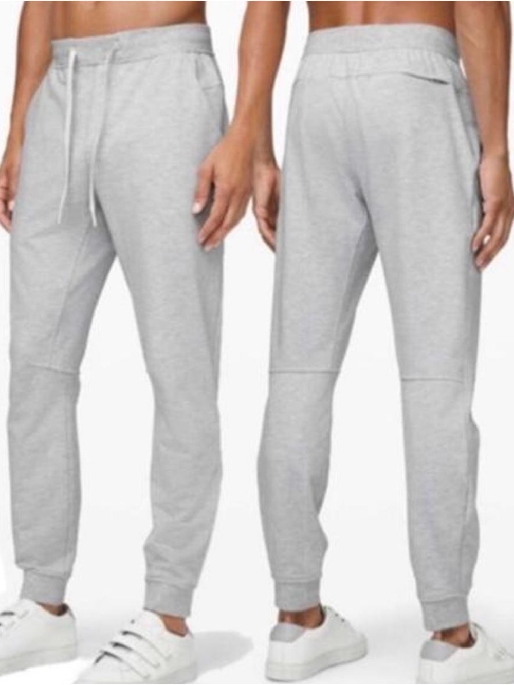lululemon steady state  Men's Light Gray Joggers